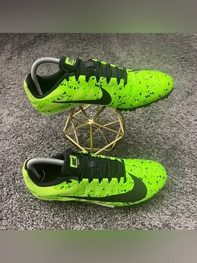 Nike Zoom Rival S 9 Shoes Men’s Size 8 Electric Green Black Track Run 907564-302